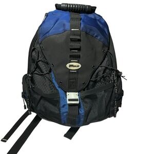 Targus Sport Deluxe Backpack TSB315 Blue Black 16" Laptop Bag College School‎